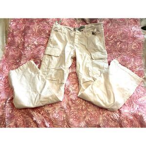 Guess Corduroy Cargo Pants low rise